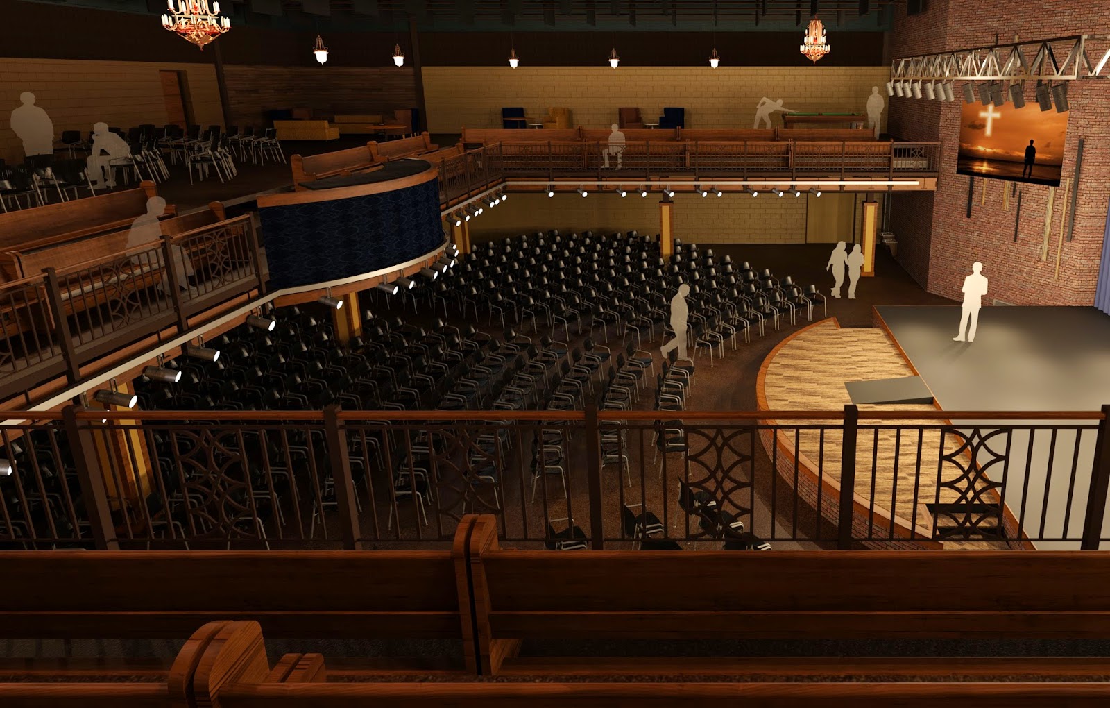 P J Hoerr Inc Eastview Christian Church Remodeling Normal Il