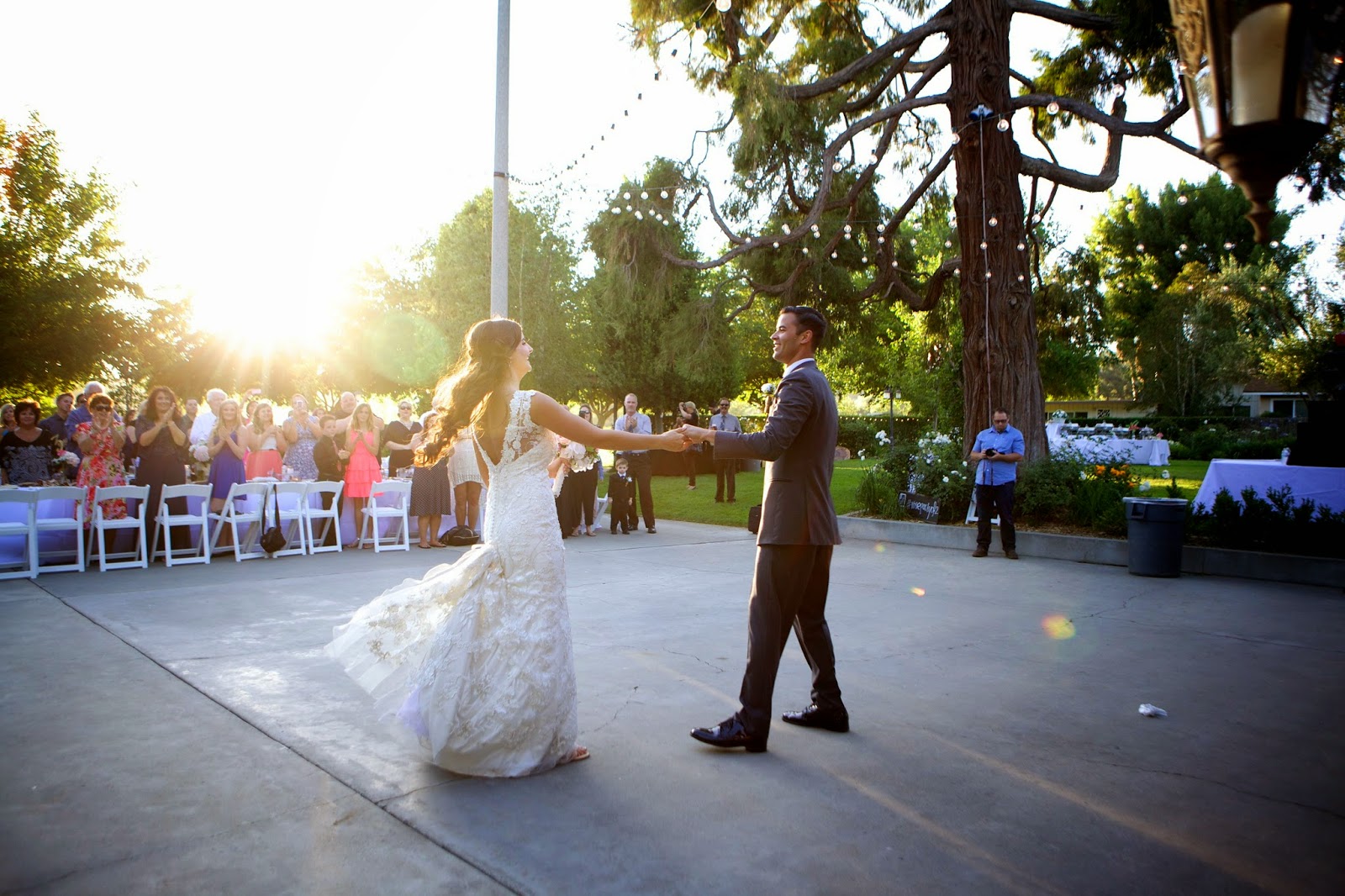 gorgeous first dance photo