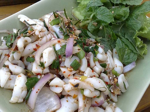 Spicy Squid Salad