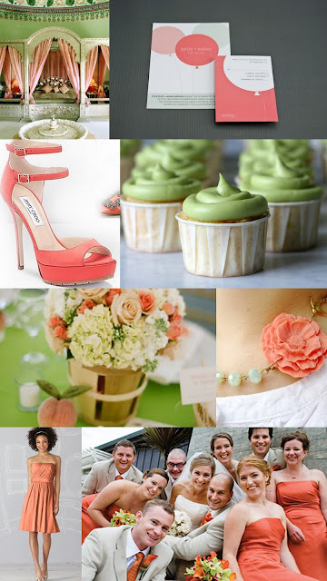color schemes for weddings in spring
