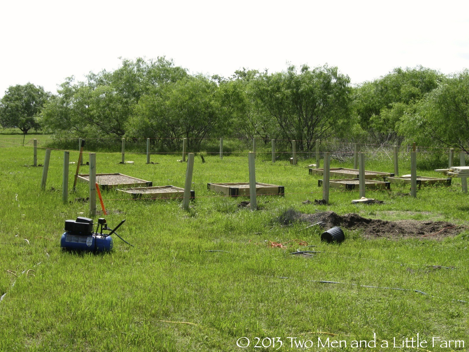 Two Men and a Little Farm: May 2013