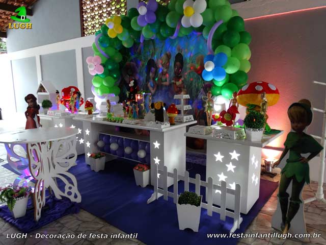Decoração Sininho(Tinker Bell) para aniversário infantil - Recreio dos Bandeirantes - Rio de Janeiro(RJ)