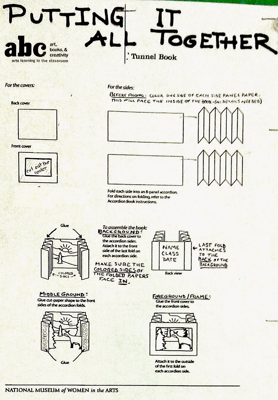 Scribbles Tunnel Books From Flat to Fabulous! (with classroomready