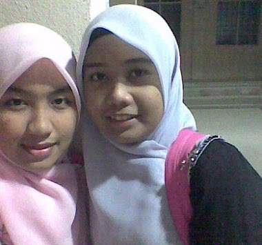 with my BFF..Nur Syahiera Dahhari, may this friendship will never ends......