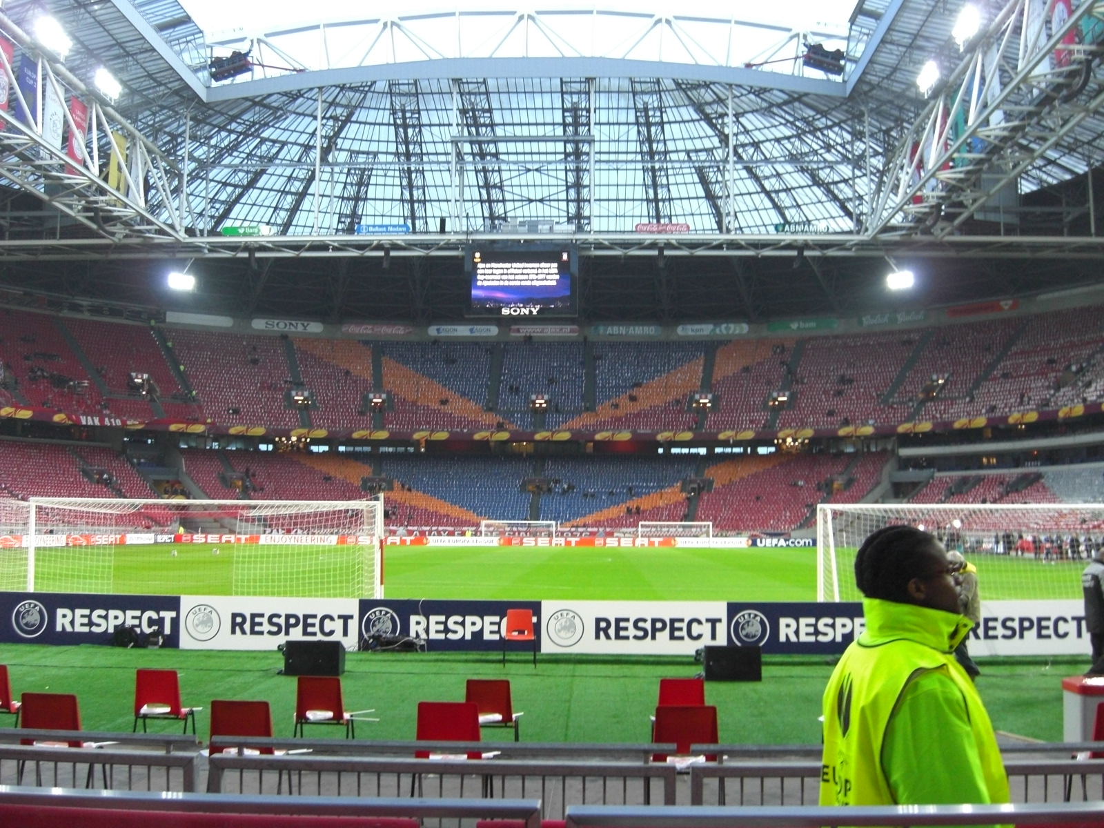 Gmpとfootballの日々 アヤックスのスタジアム アムステルダム アレナ