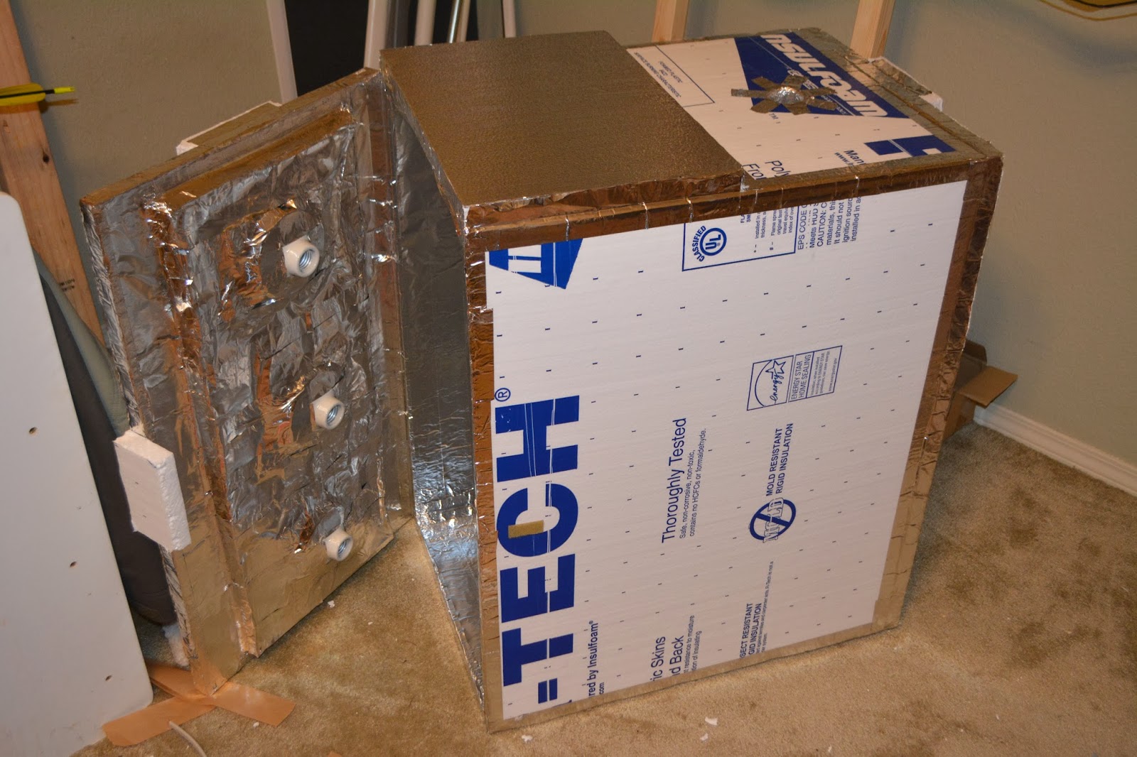 The Backyard Bowyer Away From The Heat Gun and Into The Oven The PVC