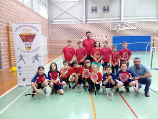 PLATA (5º) Y BRONCE (4º) EN LA FASE TERRITORIAL DE BÁDMNTON PLUS (12/05/2018).