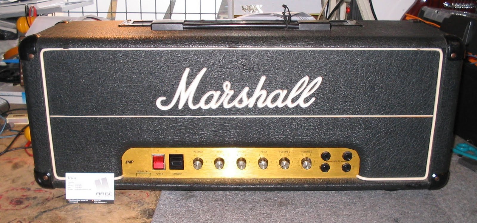 Pedalboard e SetUp SetUp de Angus Young