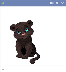 Panther FB Sticker