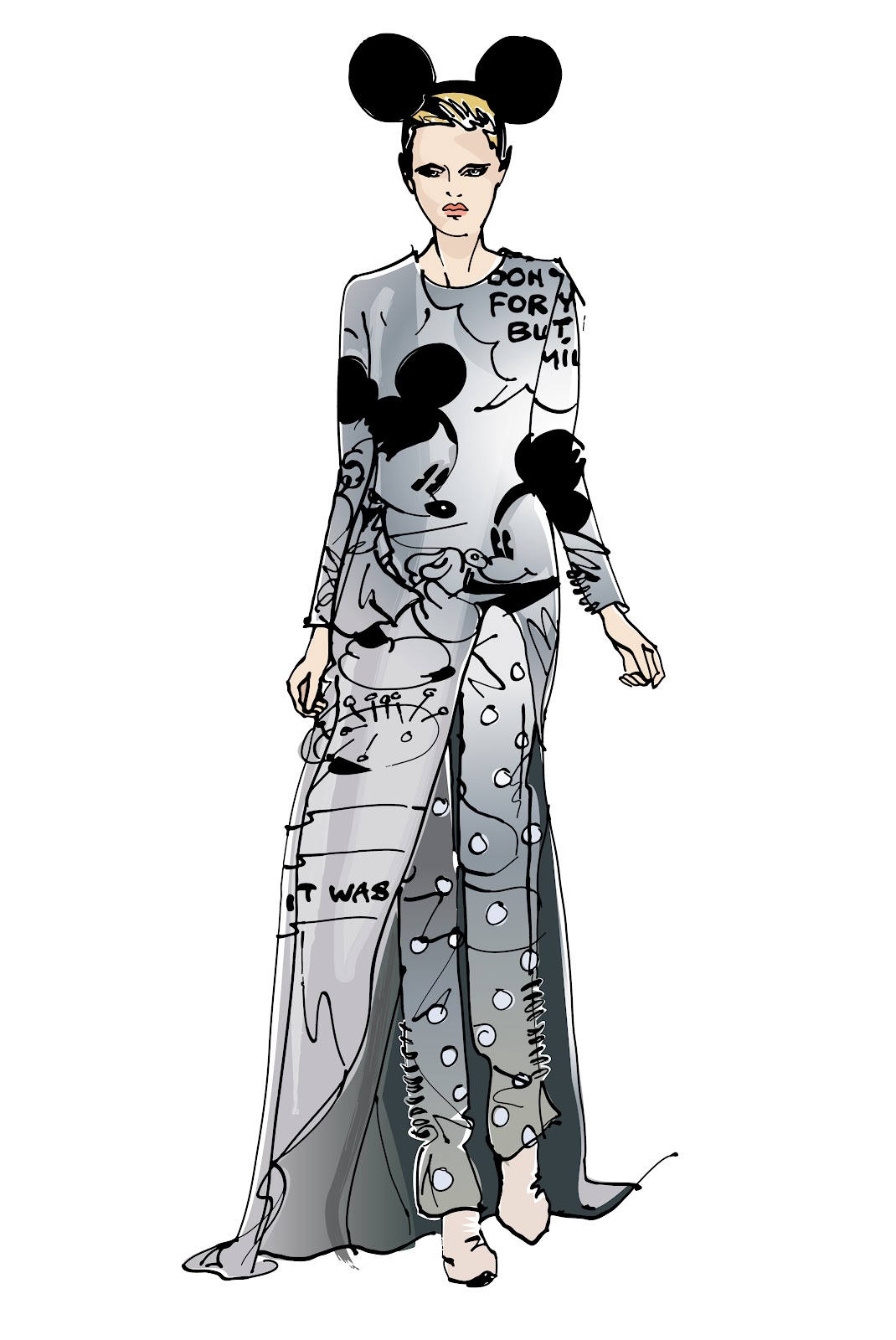 Mouse minnie celebrated lfw recommend dress in autumn in 2019 Mouse minnie celebrated lfw recommendations to wear in summer in 2019
