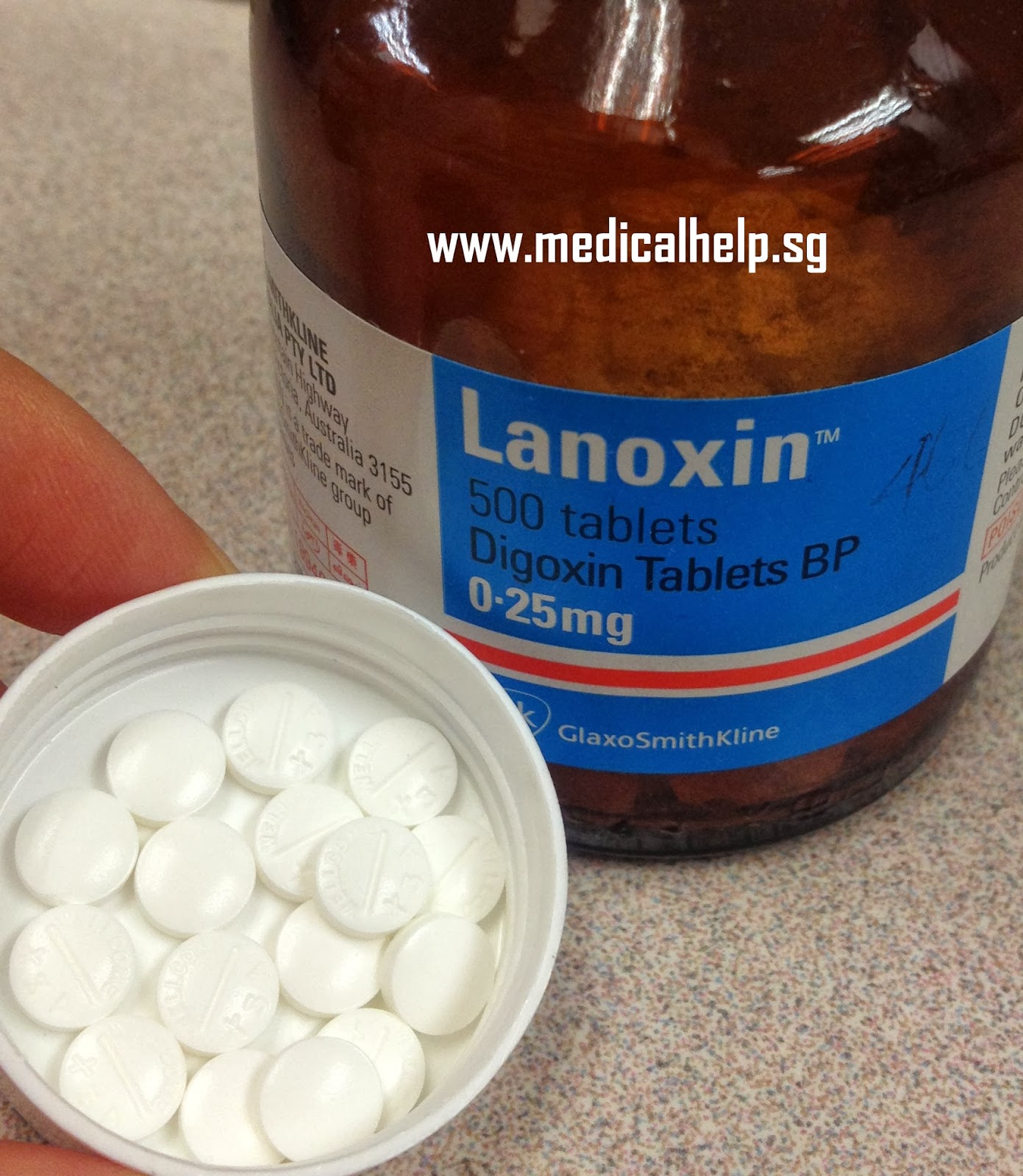 is lanoxin and digoxin the same