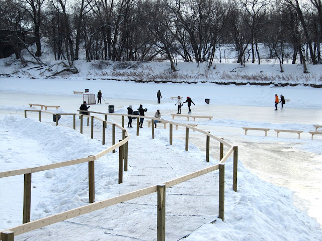 Natasha's Nickelodeon: Skating at The Forks