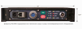 Шифратор KG-245A поддерживает все тактические среды и среды телекоммуникационного оборудования