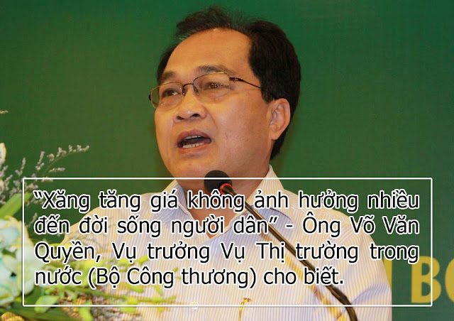 VNTB – IQ cao: “Xăng tăng giá không ảnh hưởng nhiều đến đời sống người dân”