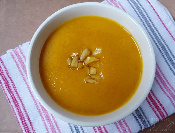 Crema De Calabaza Y Manzana Al Curry
