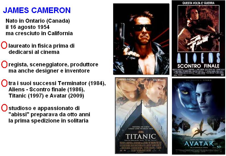 i migliori anni della C: James Cameron nella Fossa delle Marianne