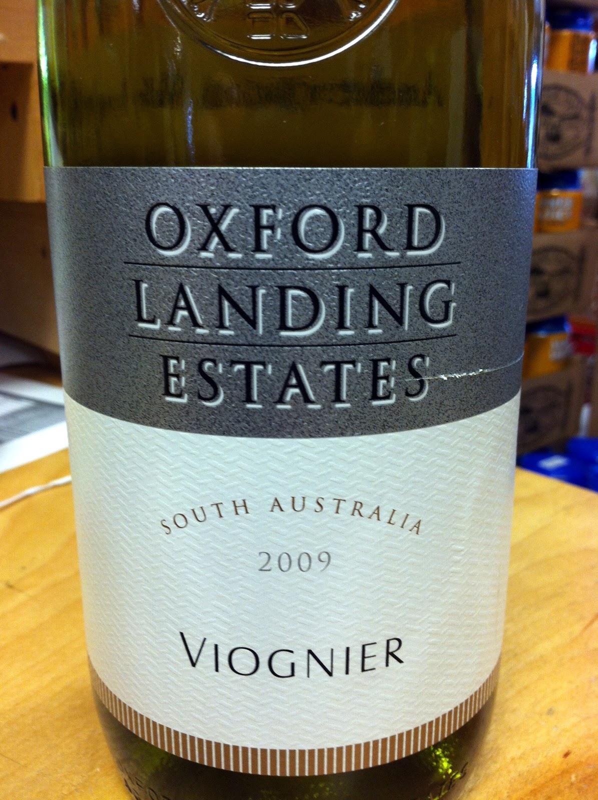 Sydney's Wine Blog Tasting Oxford Landing Viognier