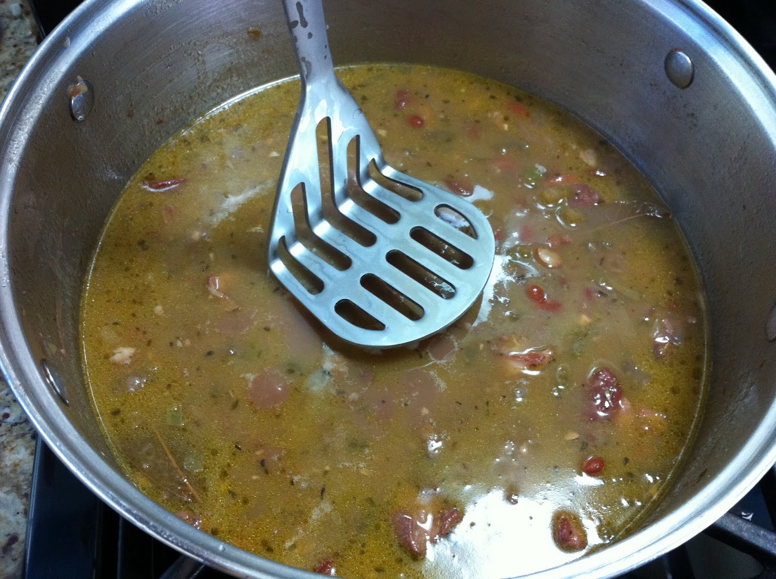 Cooking with SAHD Red Beans & Rice with Jalapeño Cheddar Cornbread