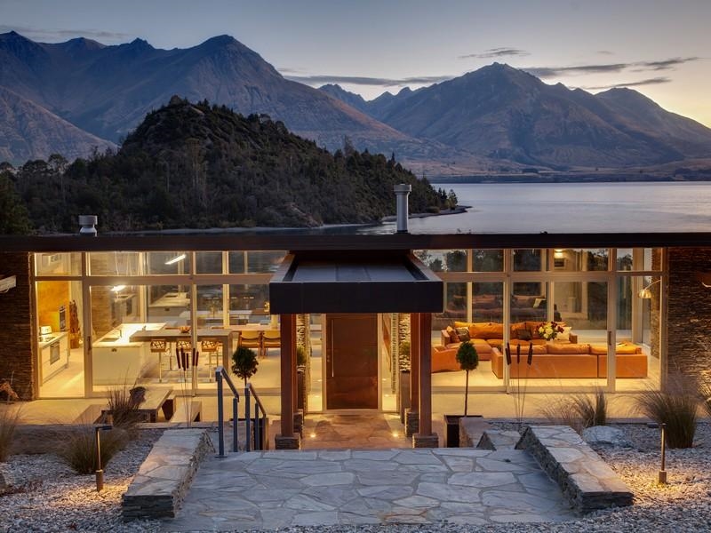 World Of Architecture Contemporary Glass House On The