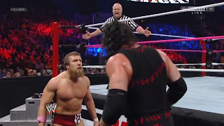 Kane and Daniel Bryan out arguing once again out of the ring