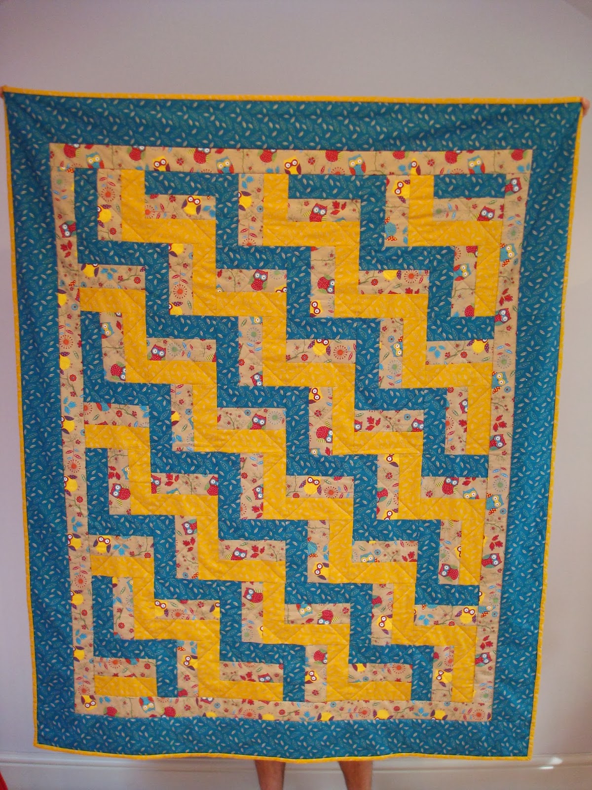 Oil and Thread Baby Fence Rail Quilt Pt VII The Big Finish