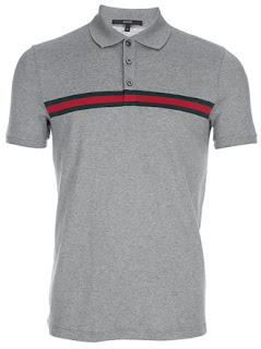 black gucci polo shirt