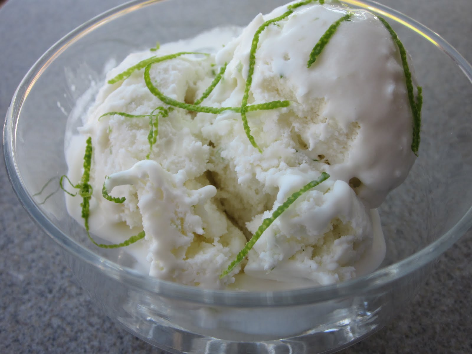 Sweet Luvin' In The Kitchen Coconut Lime Ice Cream