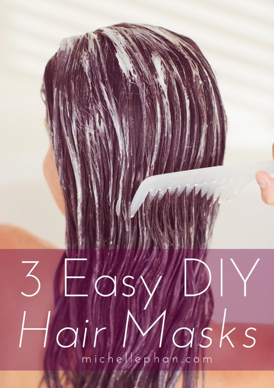 3 Easy DIY Hair Masks