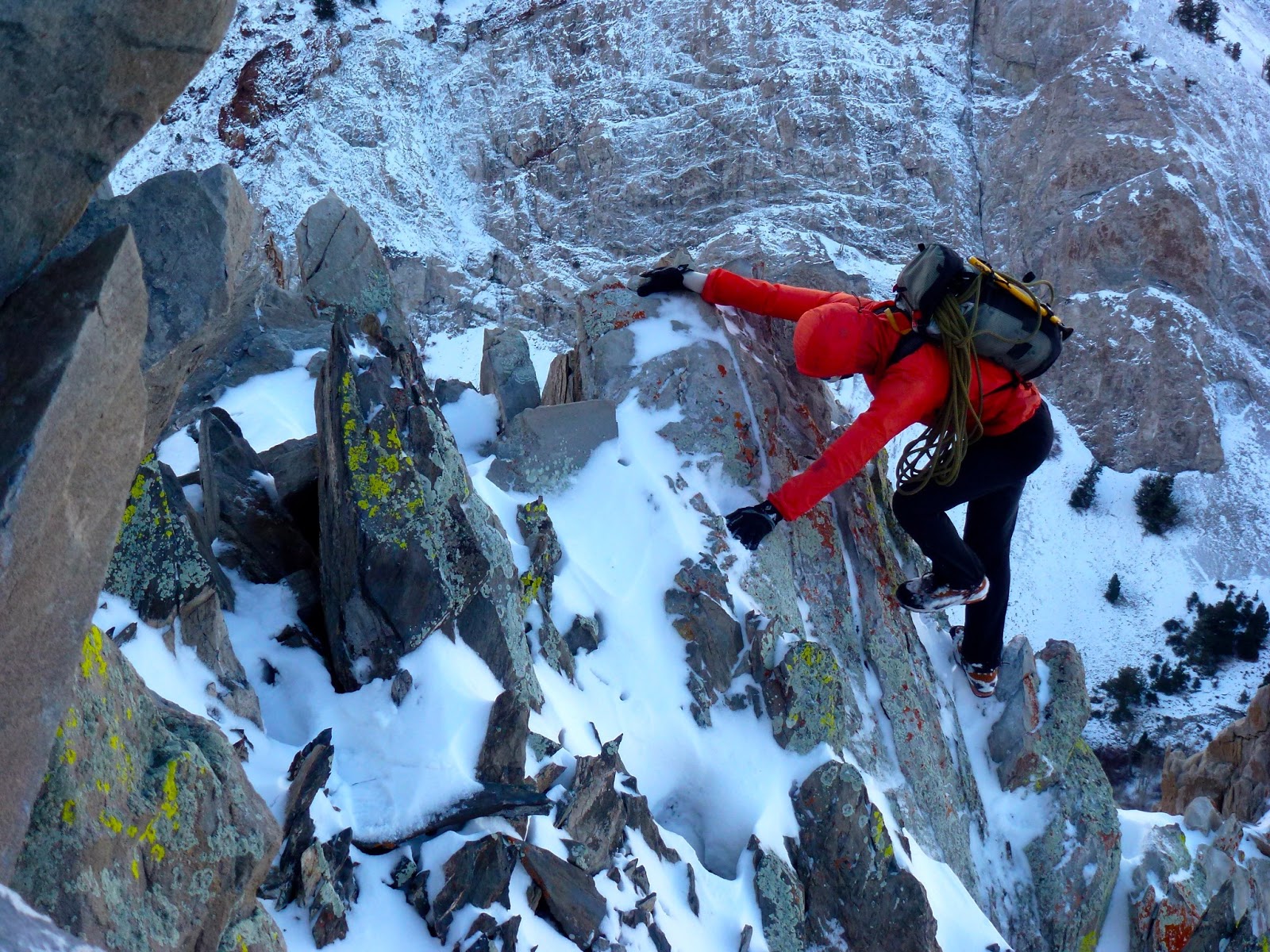 Athletic.Authentic.Wild Winter Climbing Photos