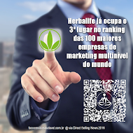 A Herbalife já ocupa o 3º lugar entre as 100 maiores empresas de marketing multinível do mundo