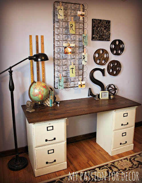 My Passion For Decor My Pottery Barn Desk Hack