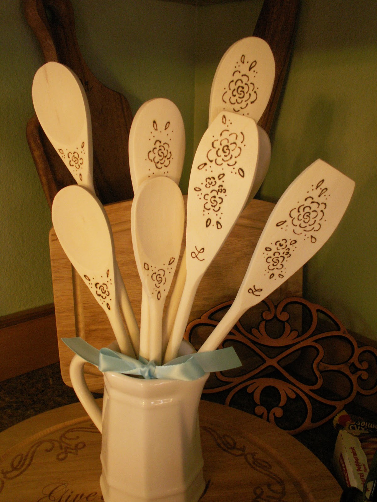 Cook It, Clean It, Make It Fun Woodburned Wooden Spoons