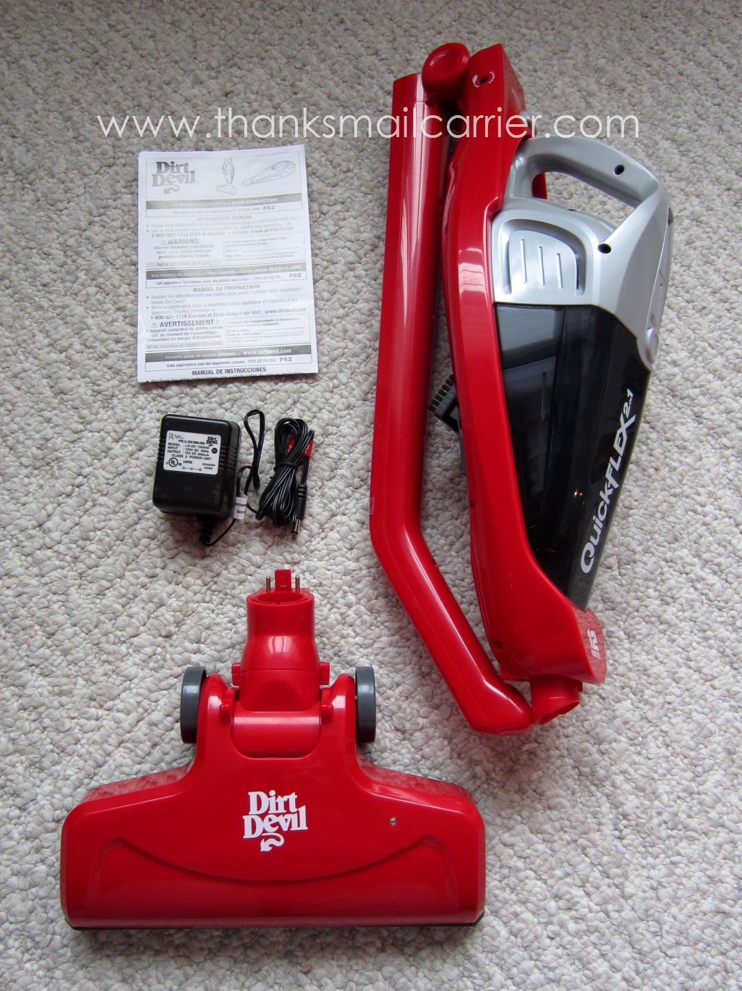 Thanks, Mail Carrier Dirt Devil Review 2in1 Hand Vacuums for
