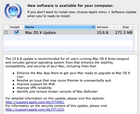 Mac OS X 10.6.8 Download [Direct Links]