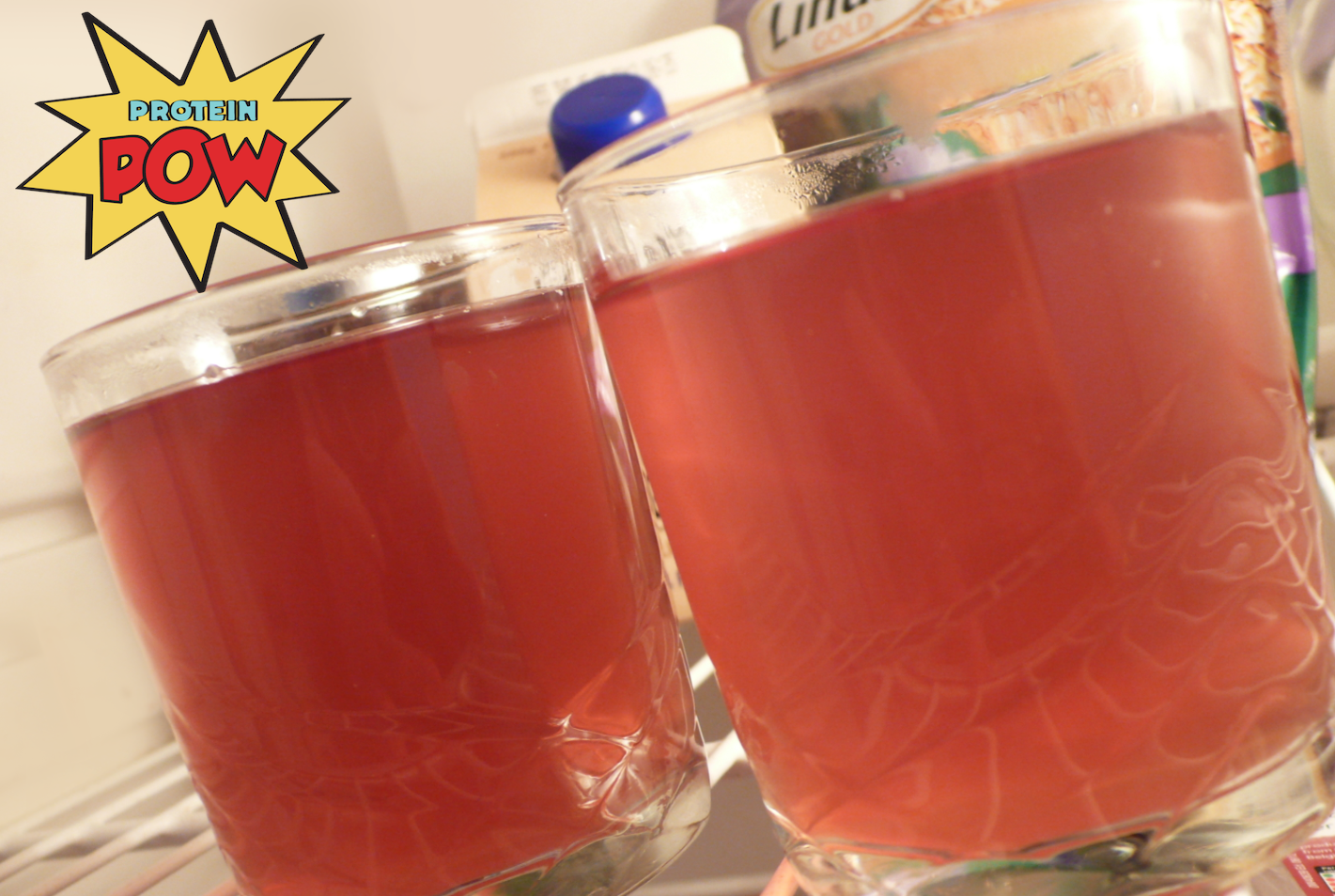 A ZeroCarb FatBurning Protein Jello Protein Pow