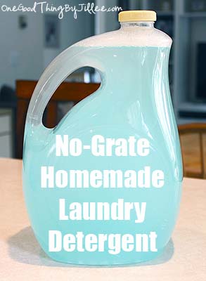 Homemade Liquid Laundry Detergent