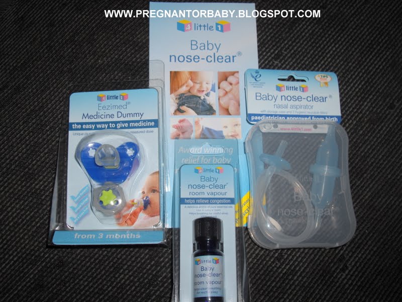 Review Of The 4 Little 1 Nasal Aspirator, Medicine Dummy And Baby Nose Clear Room Vapour - The Life Of Hannah Rose