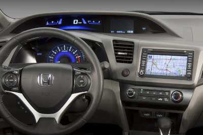 Interior review with GPS system
