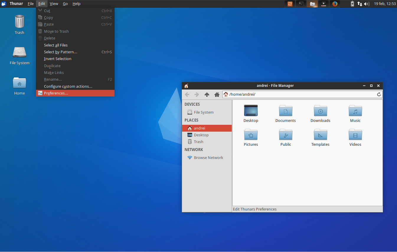 Files Download Use A Global Menu In Xubuntu Or Linux Mint Xfce Via A New Topmenu Plugin Ppa