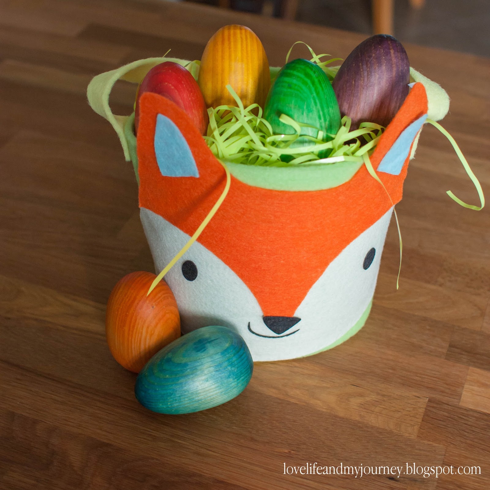 Love Life and My Journey DIY Wooden Toy Eggs