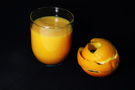 Xumo de papaya y naranja
