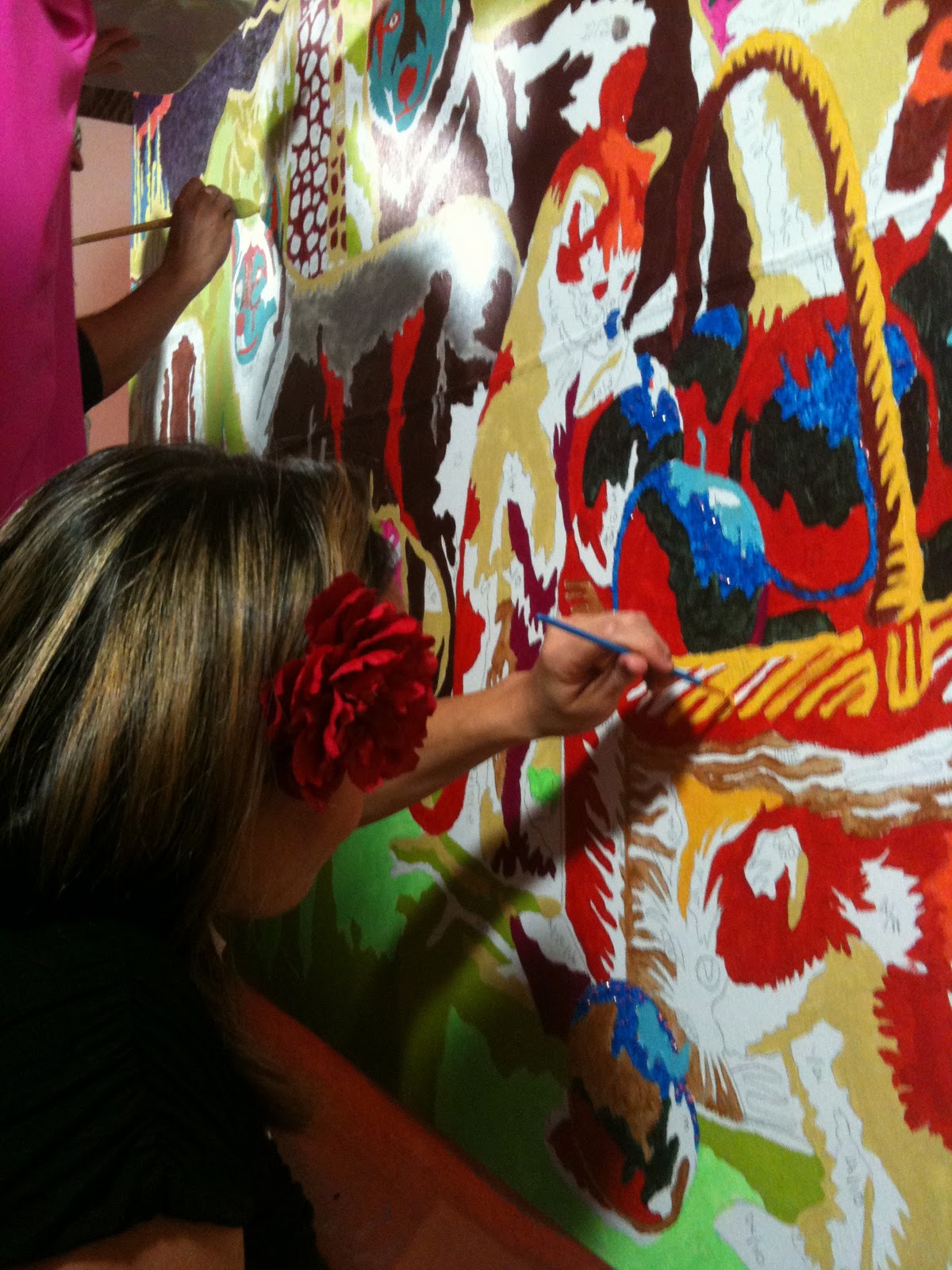 Libby Dibby Stuff Paint by Numbers Party (I have the coolest friends!)