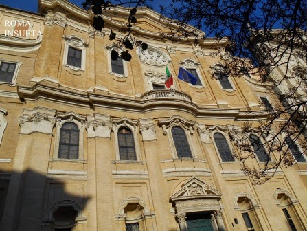 Roma Insueta Francesco Borromini L Oratorio Dei Filippini Facciata E Primo Cortile