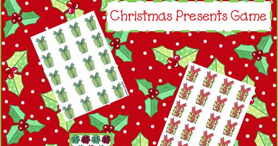 Christmas games bundle Classroom Freebies: Christmas Presents Game