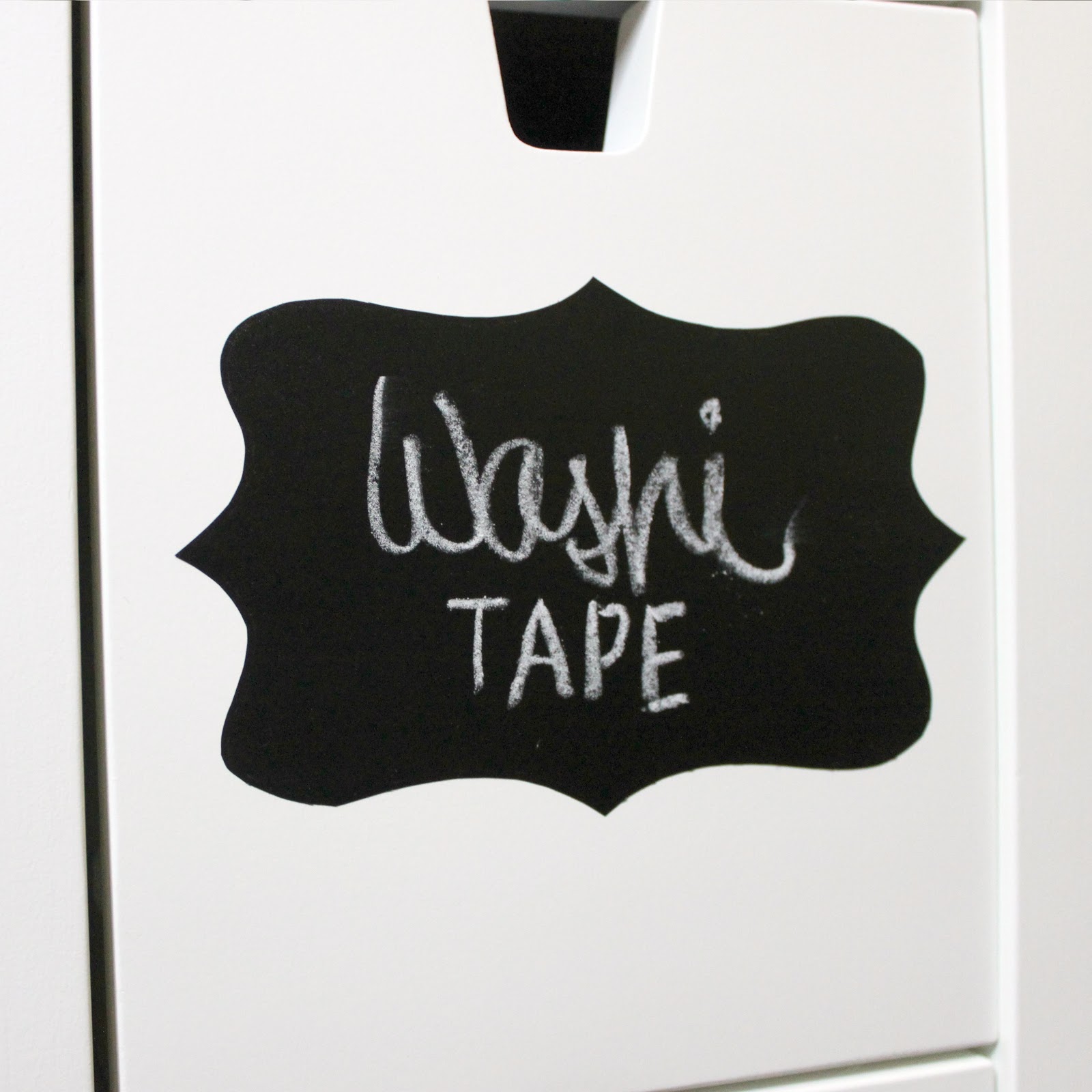 This Girl's Life {make your own chalkboard labels}