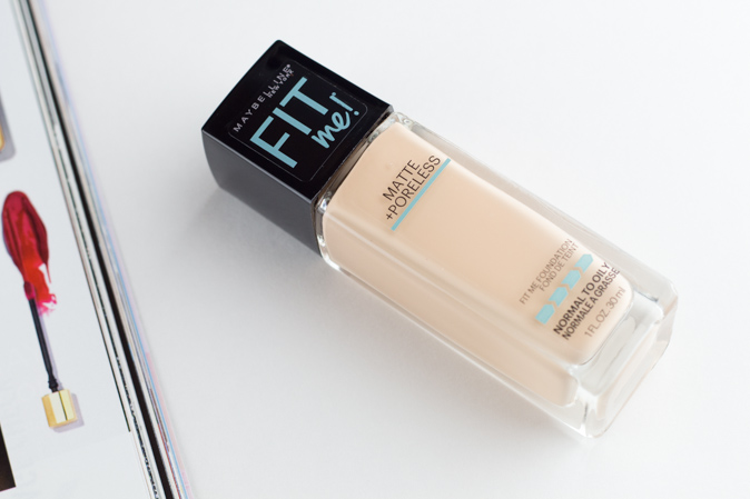 maybelline fit me foundation matte poreless classic ivory 120 review