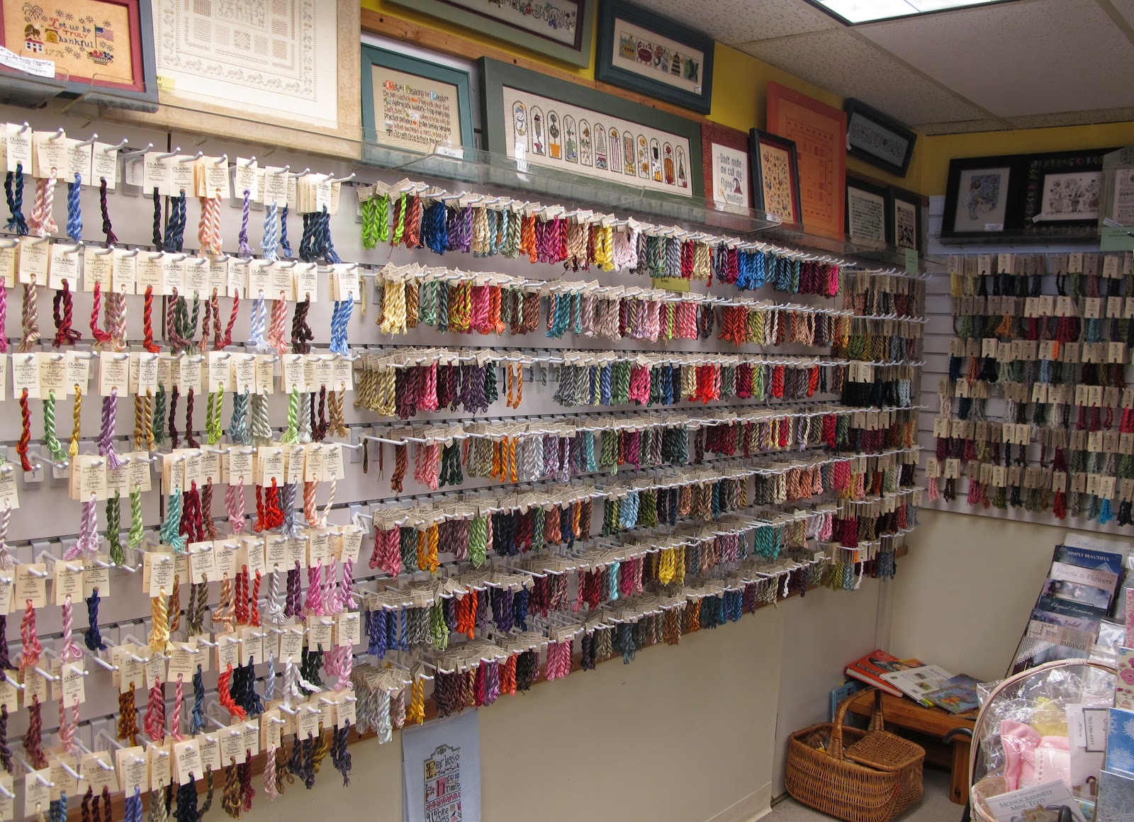 With My Needle Acorns and Threads, A Needleworker's Delight!