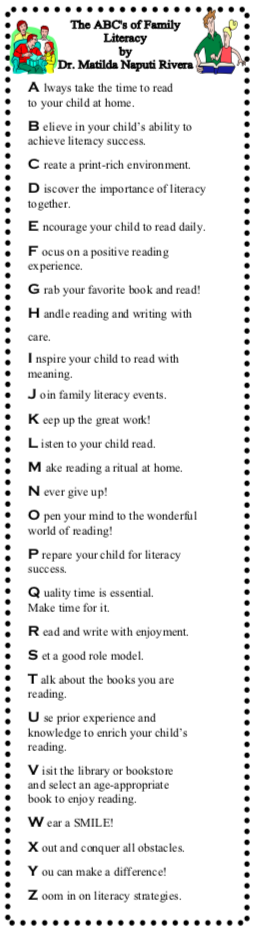 ABC's of Family Literacy