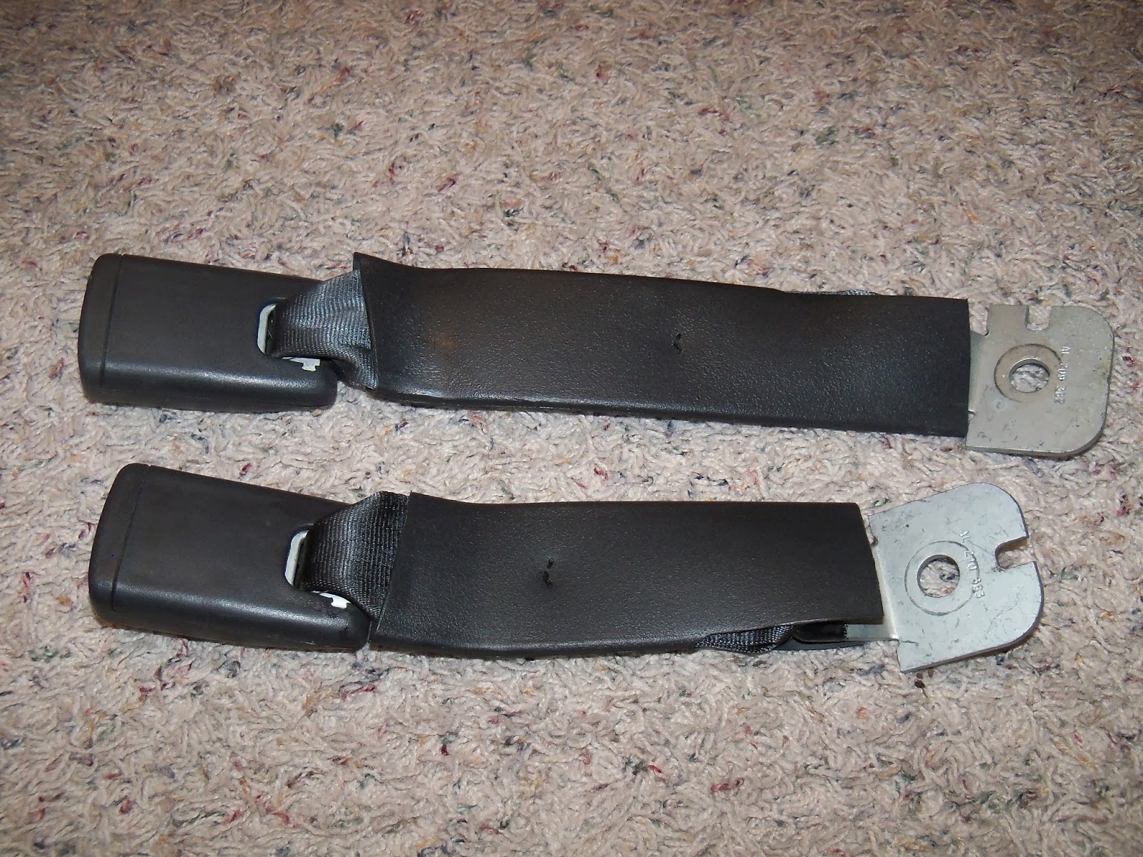 Mustang Parts 19962004 Mustang Rear Seat Belt Clasps