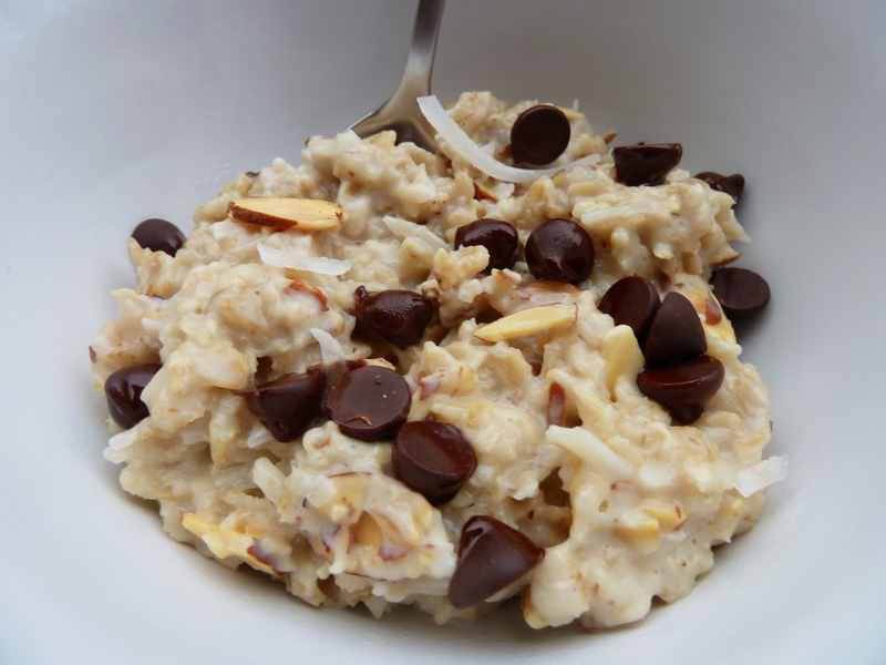 Cookin' Cowgirl Almond Joy Oatmeal